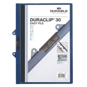 Klemm-Mappe DURACLIP® 30 EASY FILE - A4, dunkelblau