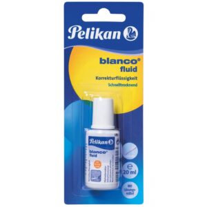 Korrekturflüssigkeit Fluid blanco® - 20 ml, weiß, Blisterkarte