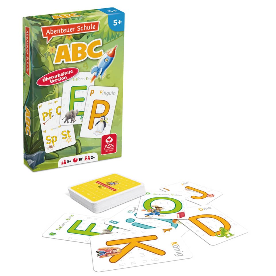 Lernspiel Schule - ABC