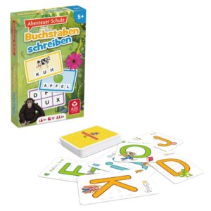 Lernspiel Schule Buchstaben schreiben