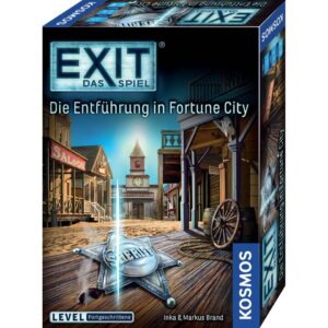Familienspiel EXIT Das Spiel - Die Entführung in Fortune City