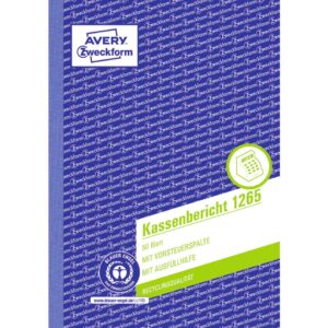 1265 Kassenbericht Recycling - A5, MP, BP, 50 Originale