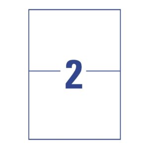 6176 Universal-Etiketten ultragrip - 210 x 148 mm, weiß, 60 Etiketten, permanent