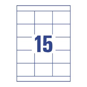3669 Universal-Etiketten ultragrip - 70 x 50,8 mm, weiß, 1.500 Etiketten, permanent
