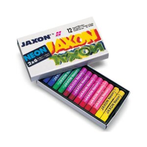 Pastell-Ölkreiden Neon - 12er Karton sortiert