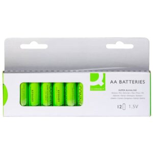 Batterie AA/LR6, 12 Stück, grün