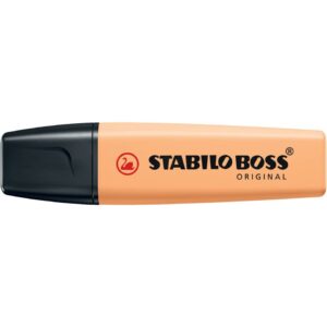 Textmarker - BOSS ORIGINAL Pastel - Einzelstift - sanftes Orange