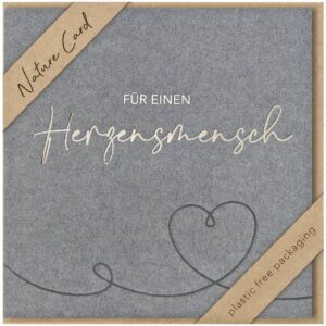 Allgemeine Glückwunschkarte - Nature Card, inkl. Umschlag