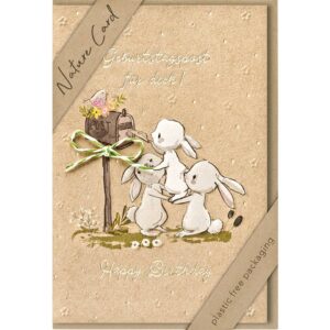 Geburtstagskarte Nature Card - inkl. Umschlag