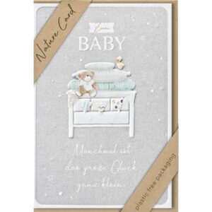 Freudiges Ereignis nature Card - inkl. Umschlag