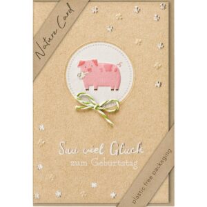 Geburtstagskarte Nature Card - inkl. Umschlag