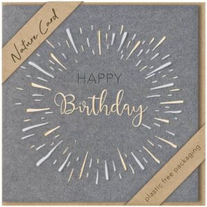 Geburtstagskarte Nature Card - inkl. Umschlag