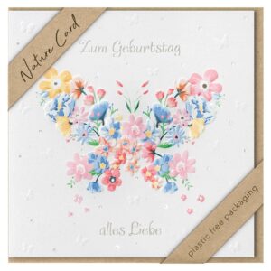 Geburtstagskarte Nature Card - inkl. Umschlag