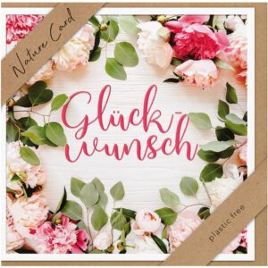 Allgemeine Glückwunschkarte - Nature Card, inkl. Umschlag