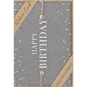 Geburtstagskarte Nature Card - inkl. Umschlag