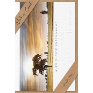 Trauerkarte - Nature Card, inkl. Umschlag