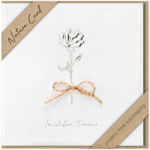 Trauerkarte - Nature Card, inkl. Umschlag