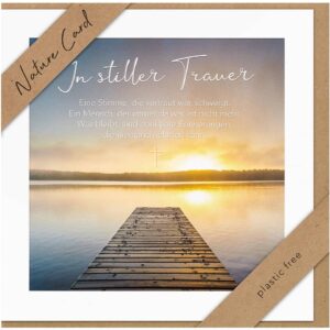 Trauerkarte - Nature Card, inkl. Umschlag