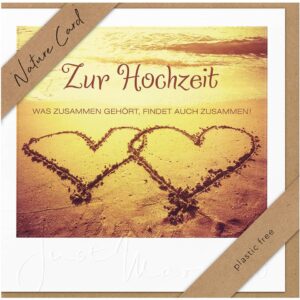 Vermählungskarte - Nature Card, inkl. Umschlag