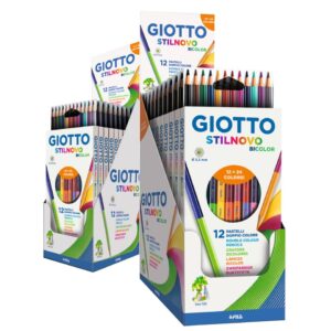 Farbstifte Stilnovo Bicolor - 12er Kartonetui