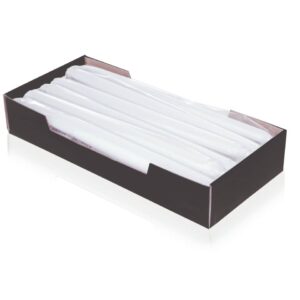 Spitzkerzen - Ø25 mm, Höhe 250 mm, weiß