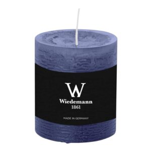 Stumpenkerze - 80 x 68 mm, dunkelblau