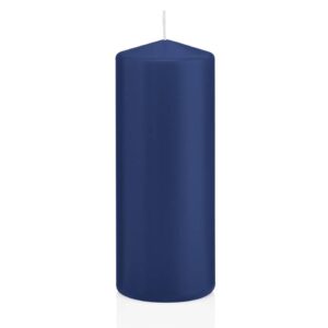 Stumpenkerze - 150 x 60 mm, dunkelblau