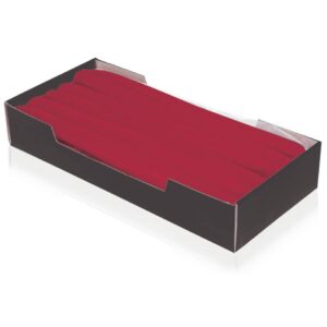 Spitzkerzen - Ø25 mm, Höhe 250 mm, altrot