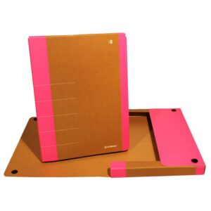 Heftbox, A4, 30 mm, Karton, neonpink