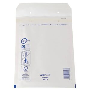 Luftpolstertaschen Nr. 4, 180x265 mm, weiß, 100 Stück