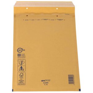 Luftpolstertaschen Nr. 7, 230x340 mm, braun, 10 Stück