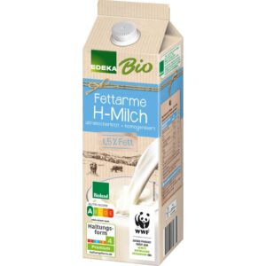 Bio H-Milch - 1,5% fettarm 10x 1 Liter