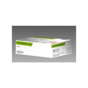 Einmalhandschuhe - Größe XL, 100 Stück, Vinyl, weiß