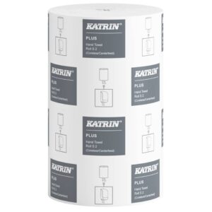 Rollenhandtuch Plus - 2-lagig, weiß, 12 Rollen à 60 m