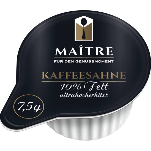 Kaffeesahne 10% - 240 Portionen à 7,5 g
