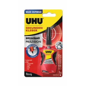 Sekundenkleber blitzschnell Präzision flüssig - 3 g, Blister