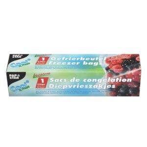 Gefrierbeutel mit Druckverschluss QuickSnap - 1 l, 20 Stück