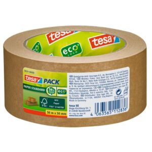 Verpackungsklebeband Paper Standard - 50 mm x 50 m, braun
