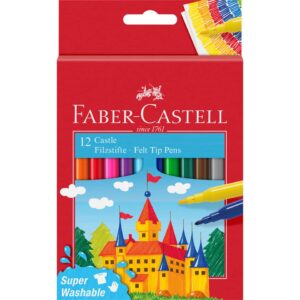 Filzstift Castle - 12er Etui, sortiert