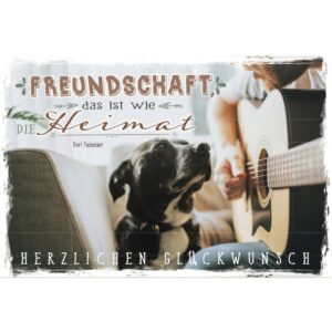 Gruß-/Glückwunschkarte - inkl. Umschlag