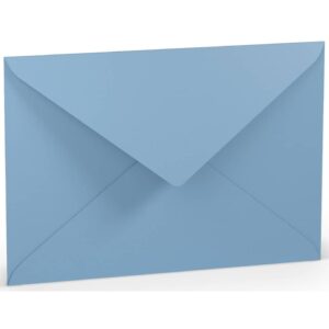 Briefhülle Paperado - C5, 100 g/qm, dunkelblau gerippt, Seidenfutter