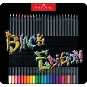 Black Edition Buntstift - 24er Metalletui
