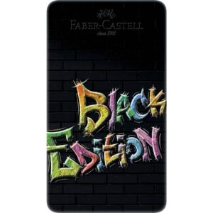 Black Edition Buntstift - 12er Metalletui