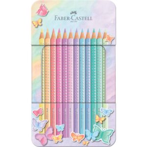 Buntstifte Sparkle Pastell - 12er Metalletui, sortiert