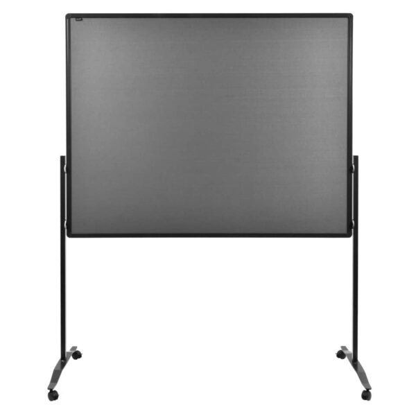 Moderationswand PREMIUM PLUS - 150x120 cm, Filz, grau