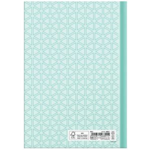 Notizbuch Mint - A5, kariert, 96 Blatt
