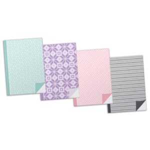 Notizbuch Pastell - A5, kariert, 96 Blatt, sortiert