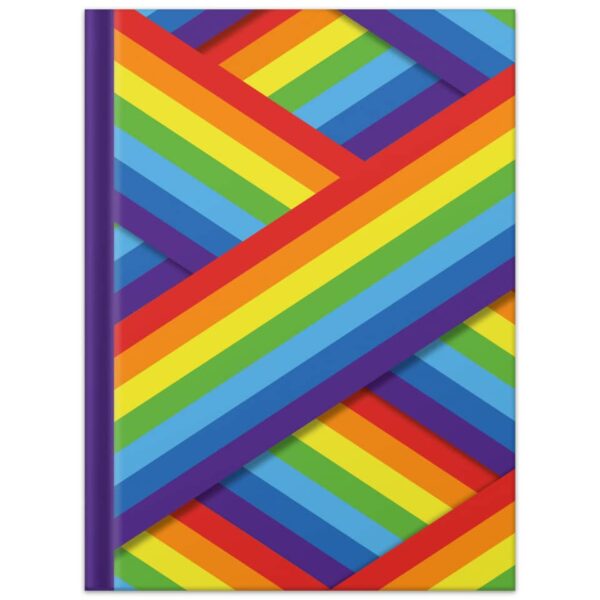 Notizbuch Colorful Life - A4, blanko, 96 Blatt