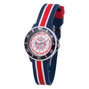 Armbanduhr Kinder rot/weiß/blau
