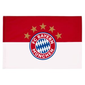 Fahne Logo, 90x60cm, rot/weiss